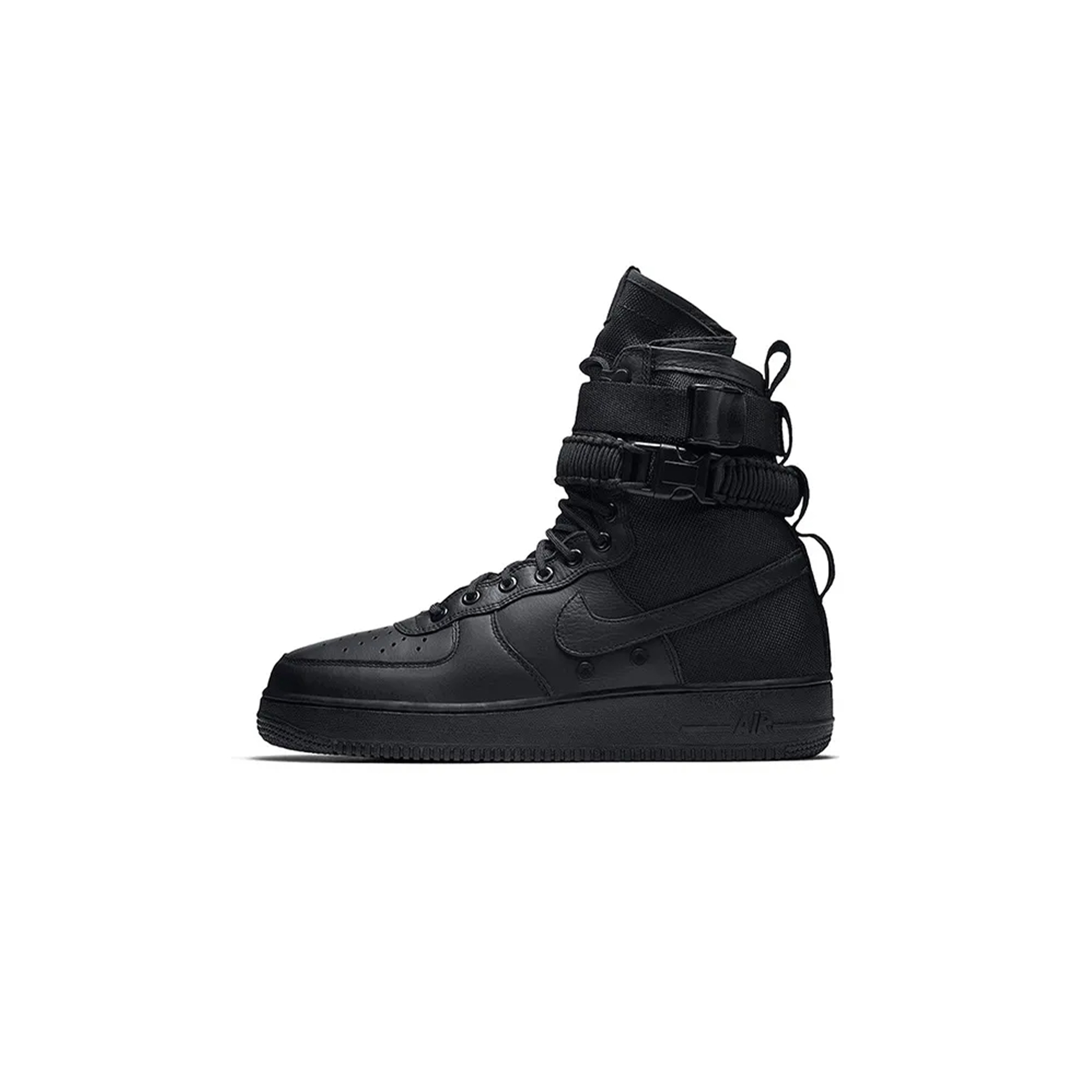 NIKE SF AIR FORCE 1 HIGH TRIPLE BLACK 864024-003